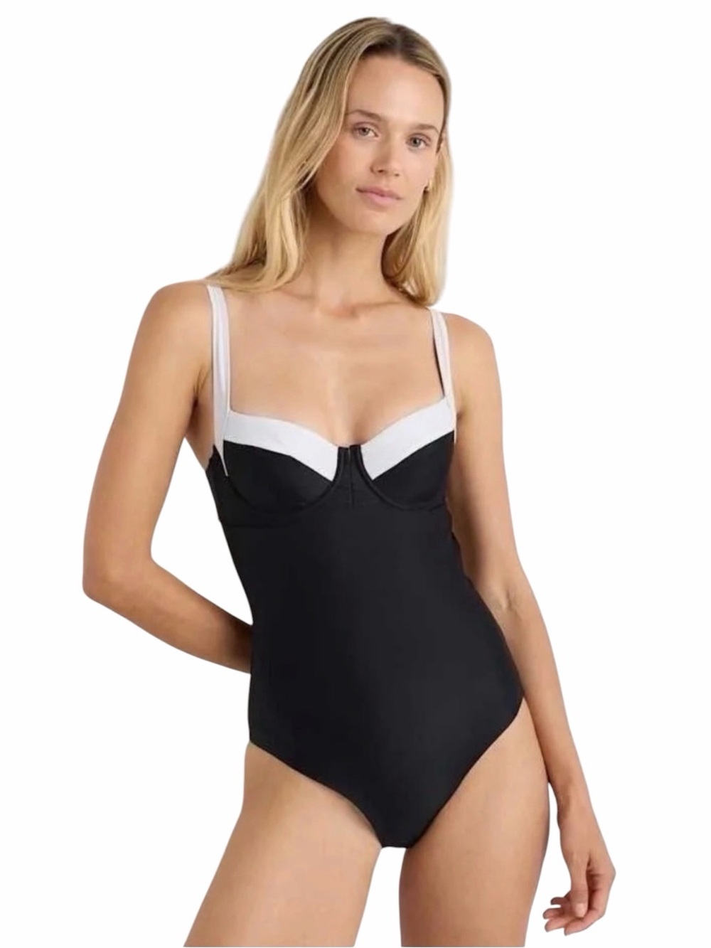 New with Tags Quince Italian Underwire One-Piece Swimsuit Limited Edition